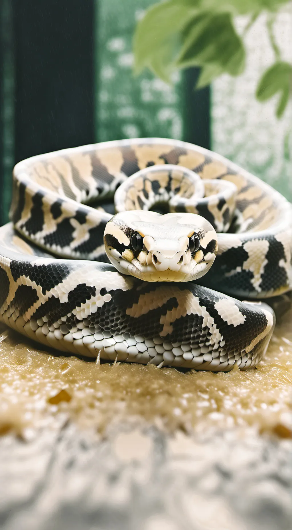 ai character: 9 baby snakes! background