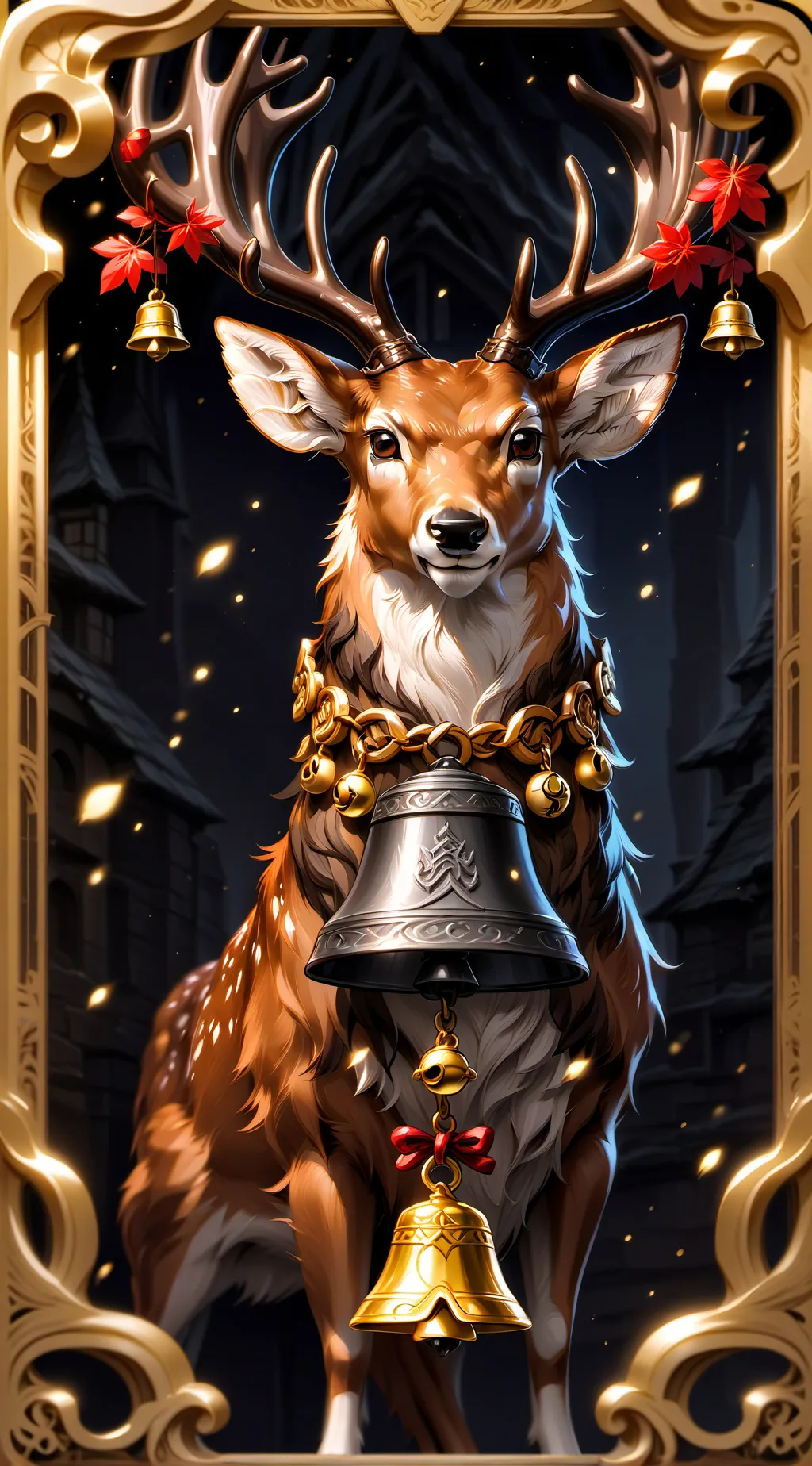 ai character: JOLLY JINGLE  background