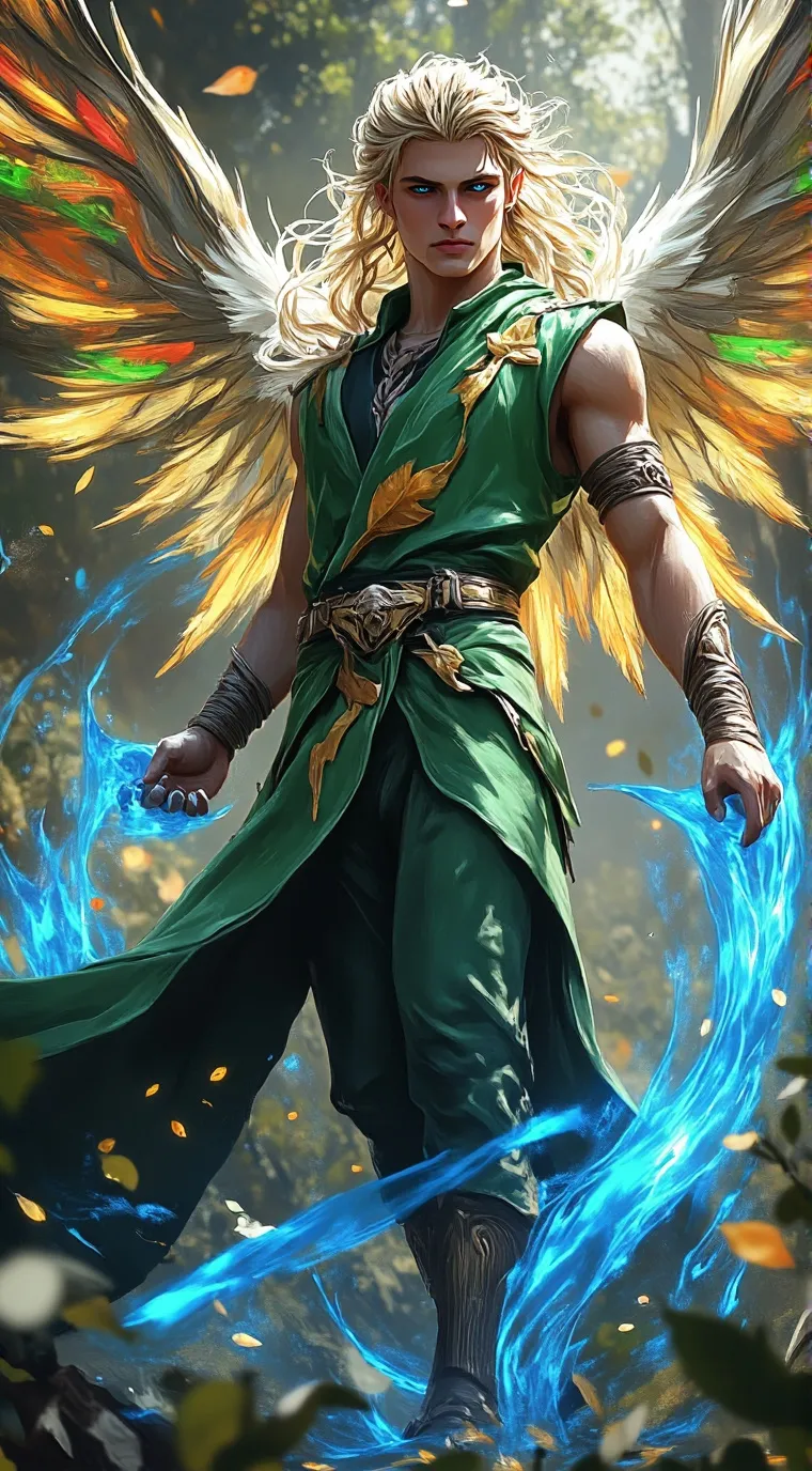 ai character: Rainier  background