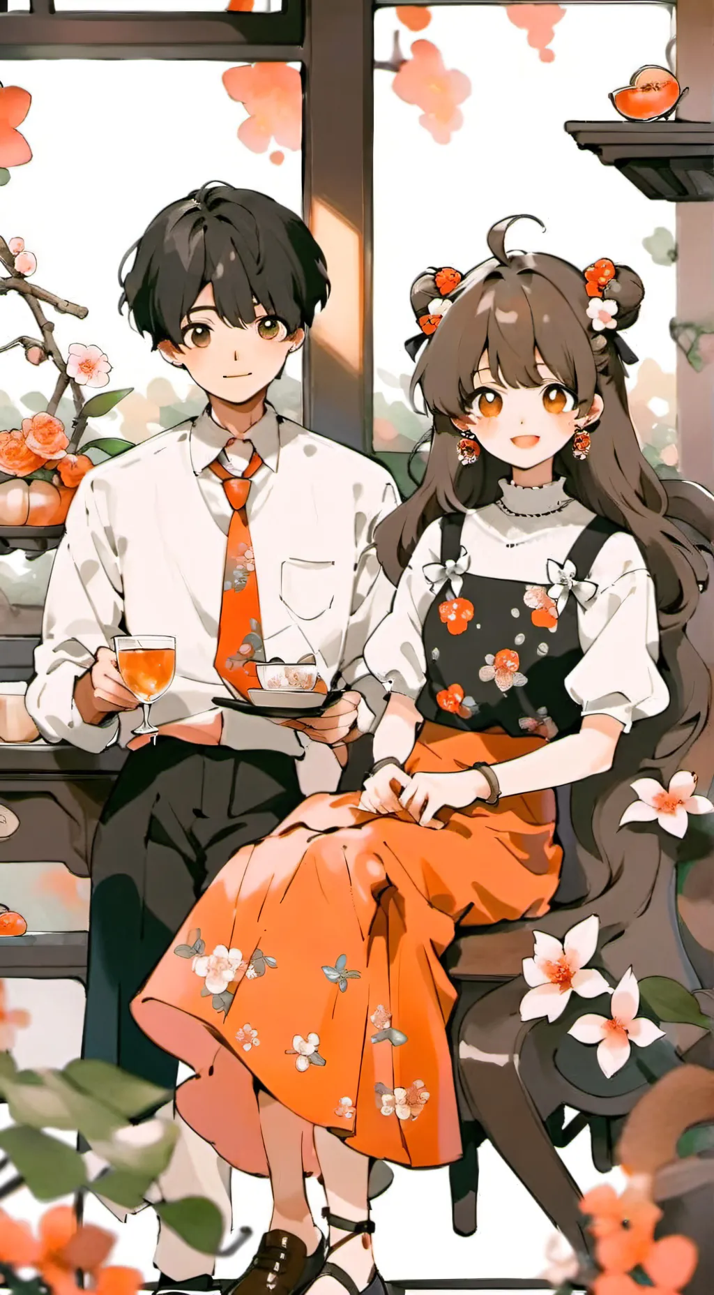 ai character: castelo infinito  background