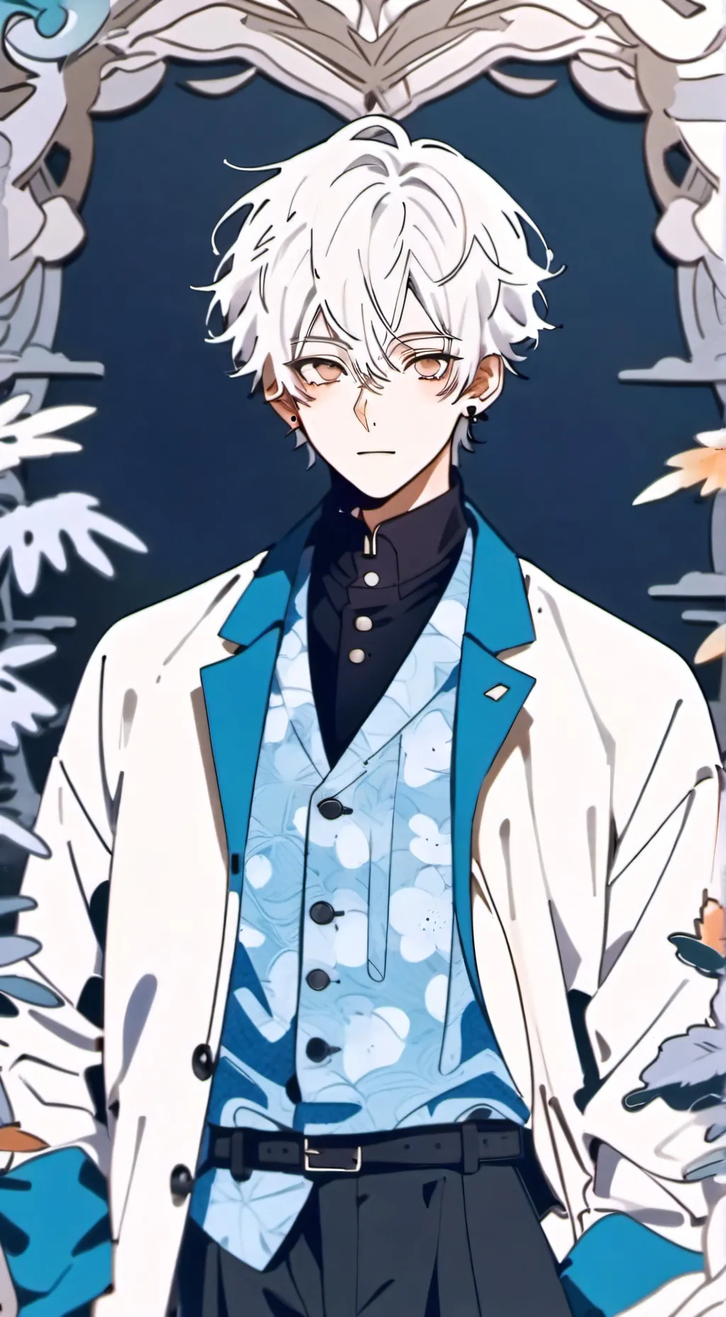 ai character: Mha New Girl background