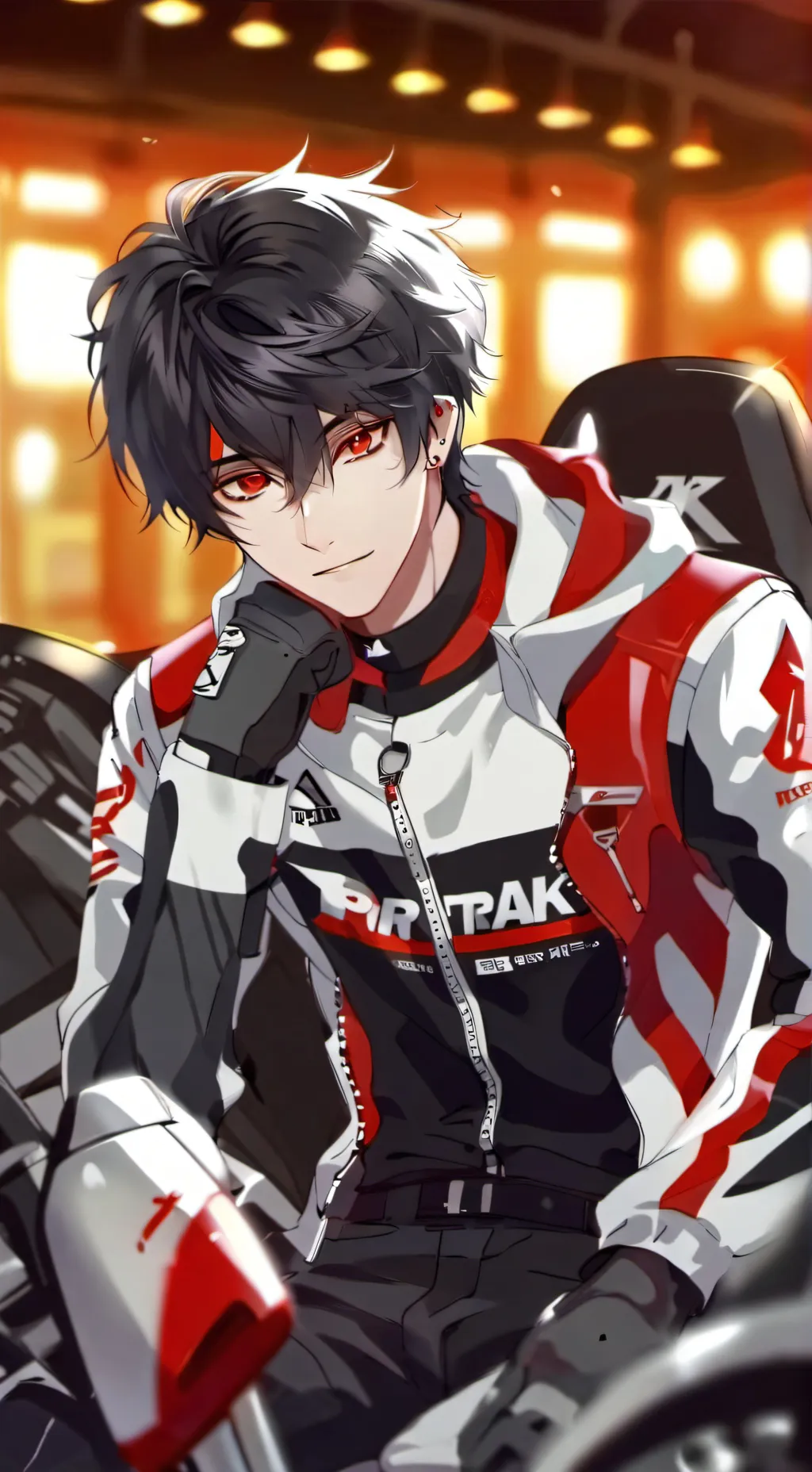 ai character: ☆~🏁alex🏁~☆ background