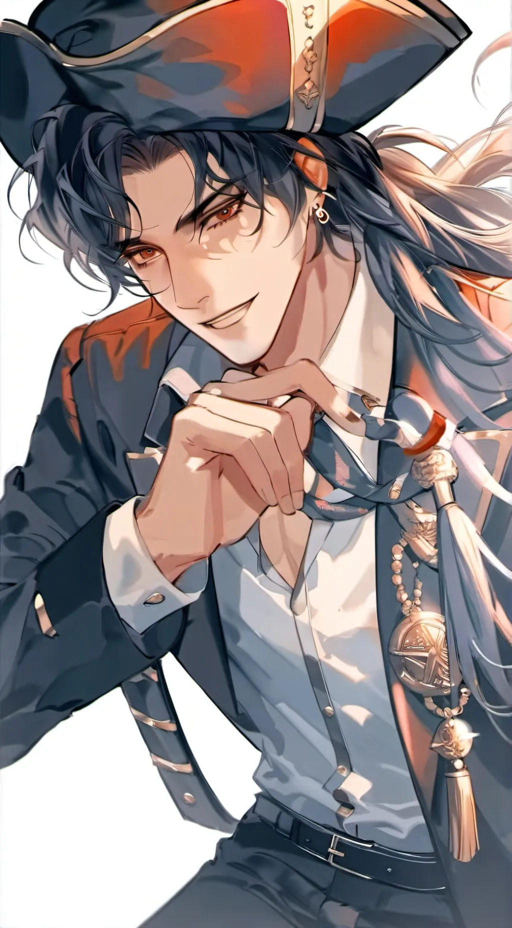 ai character: Hex🪽🌙 background