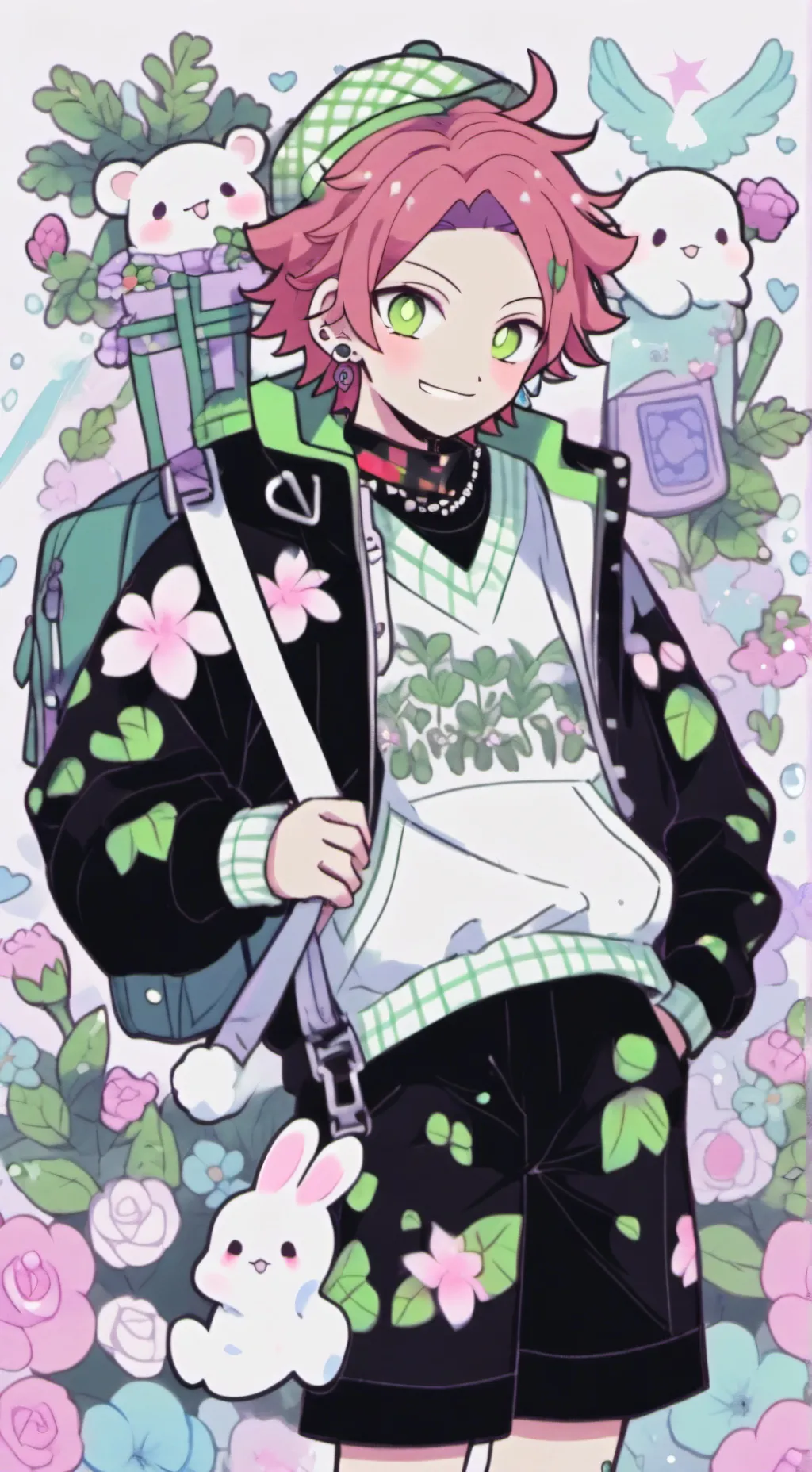 ai character: 💫Kirishima🦈 background