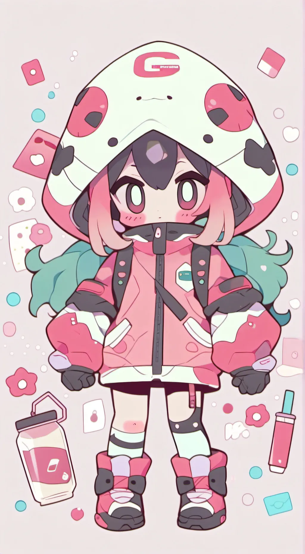 ai character: Circle gaurd background