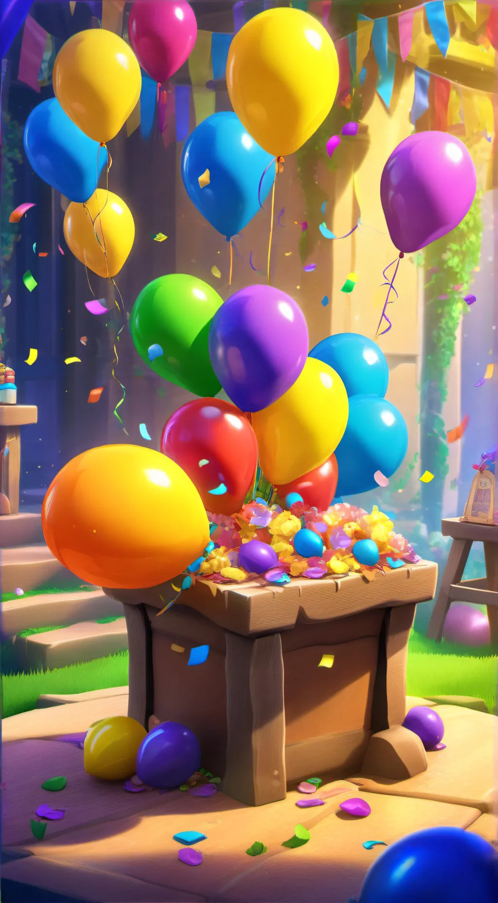 ai character: HH party! background