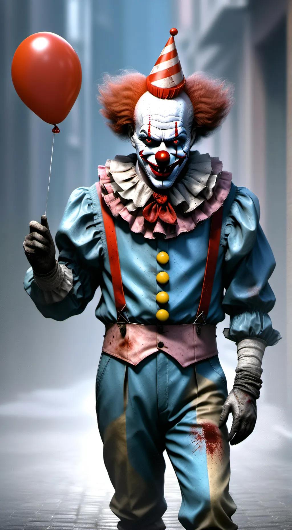 ai character: JOKEY THE CLOWN  background
