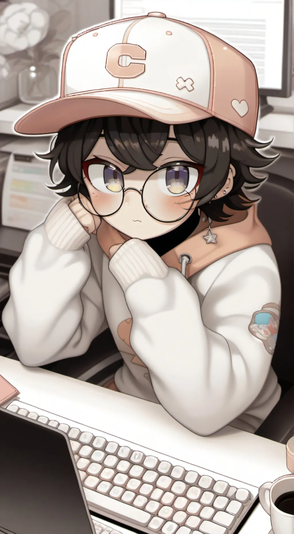 ai character: Mr. fun computer background