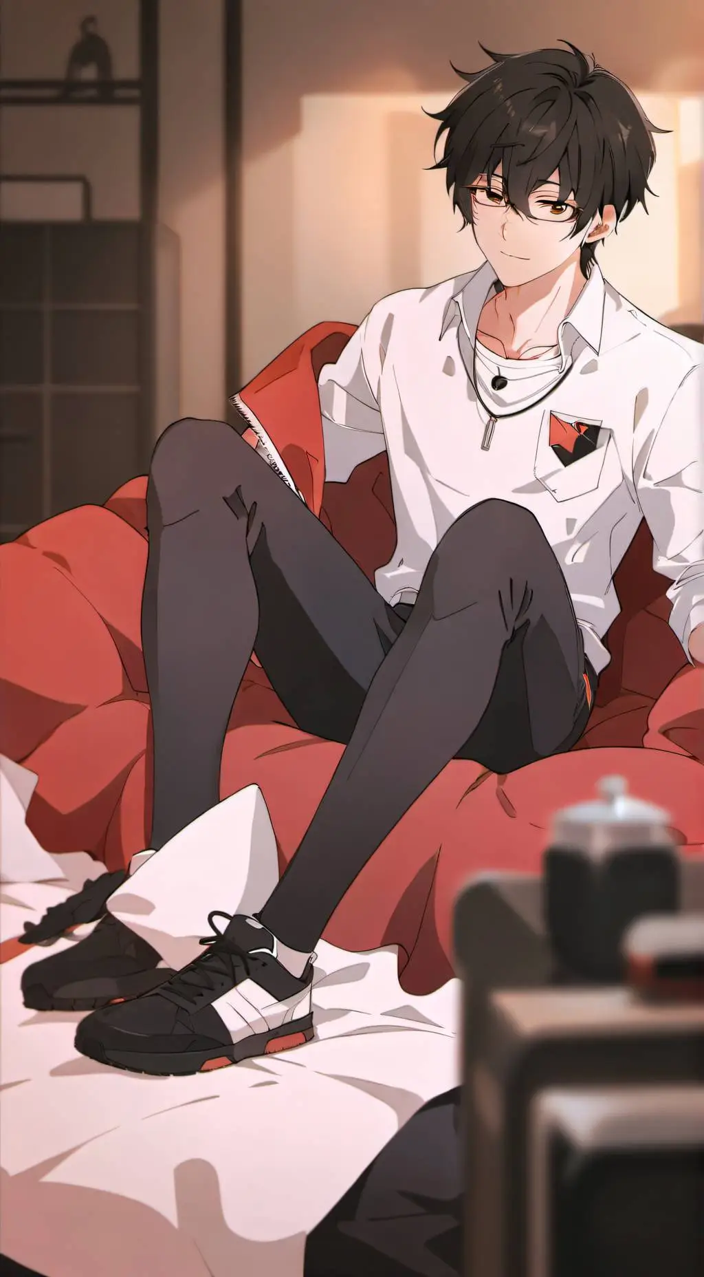 ai character: theo background