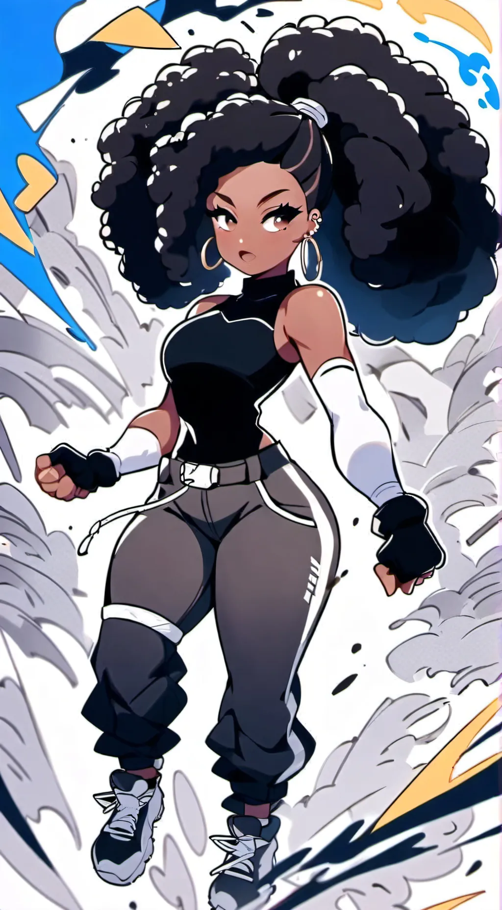 ai character: Uppermoons  background