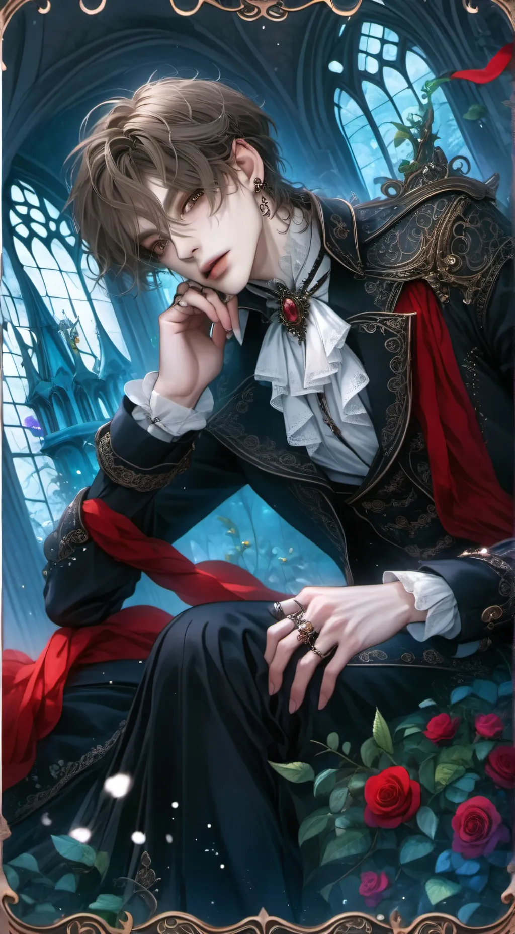 ai character: Fuchs  background