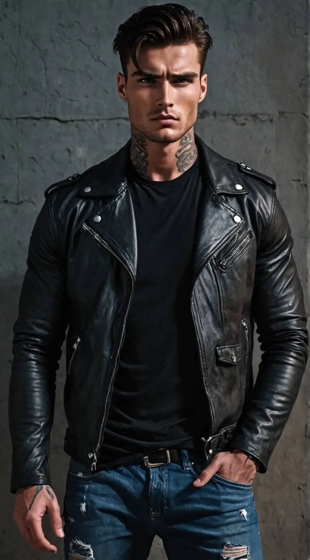 ai character: Damon background