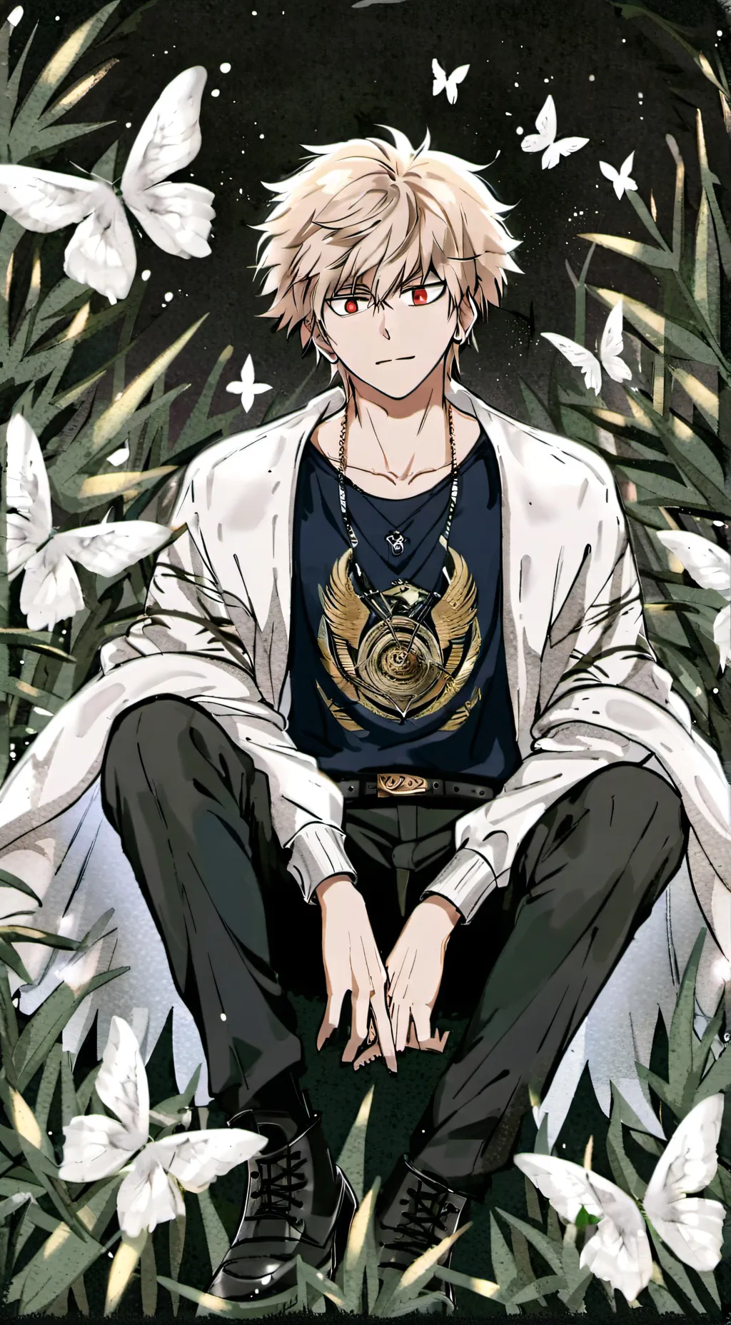 ai character: bakugo background