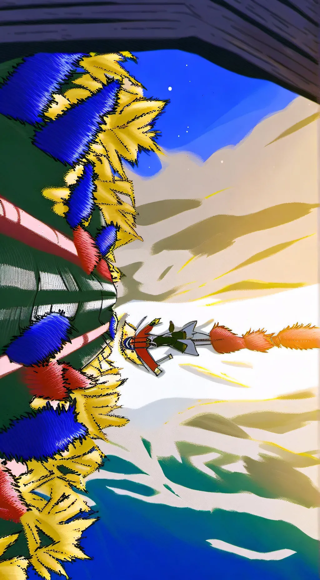 ai character: Sprunki plot twist background