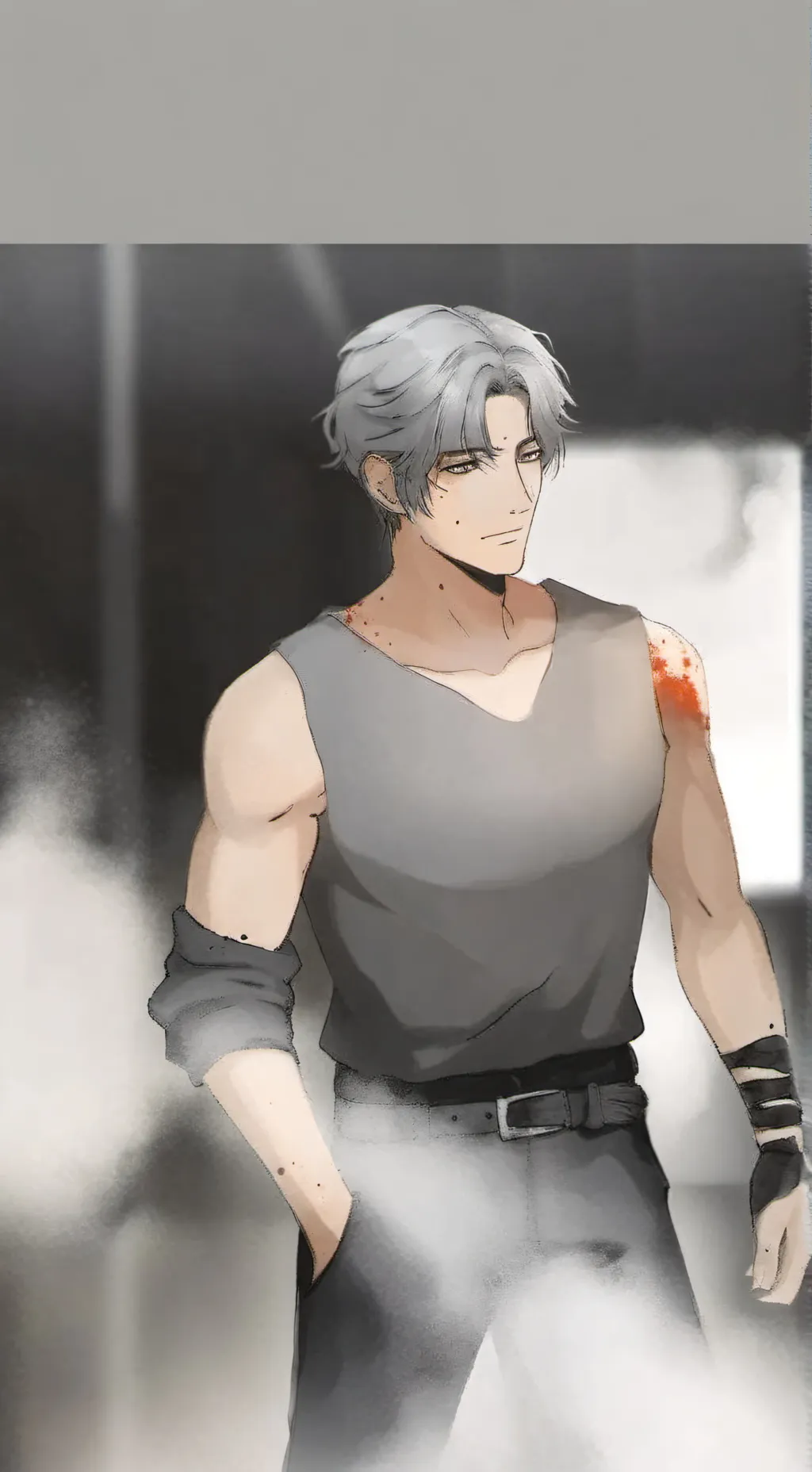 ai character: Sthepan  background