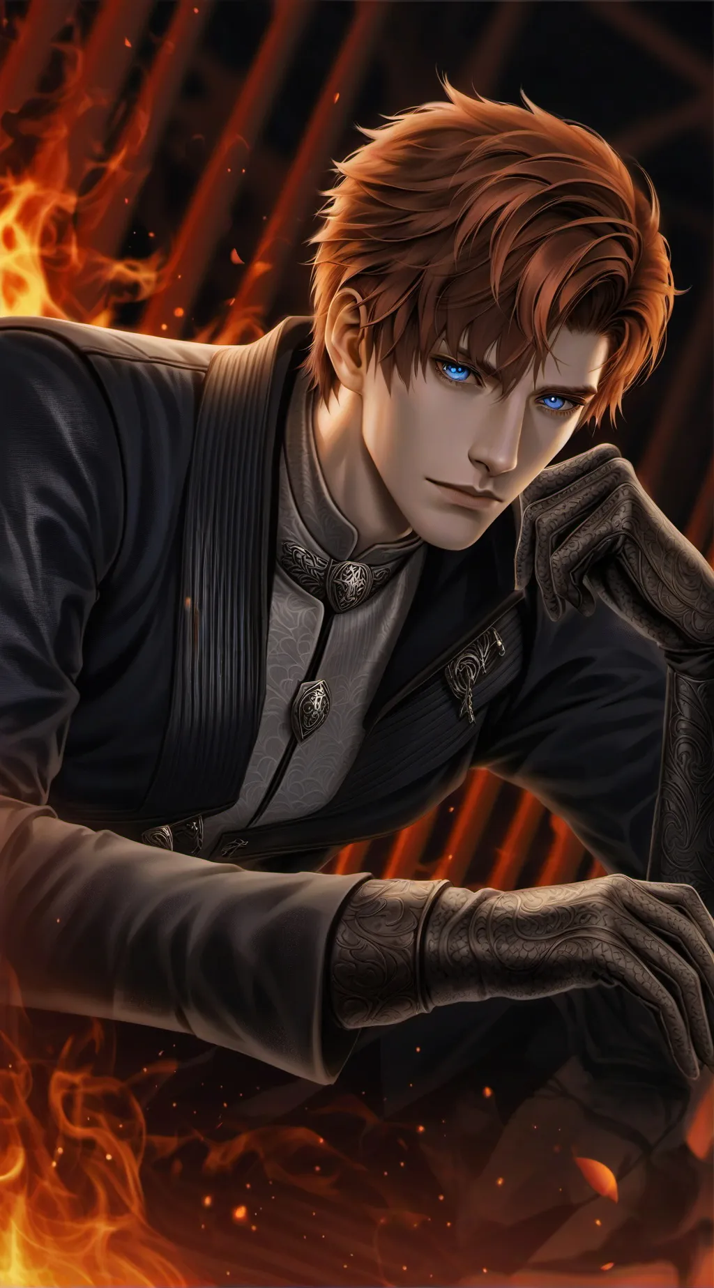 ai character: Enzo background