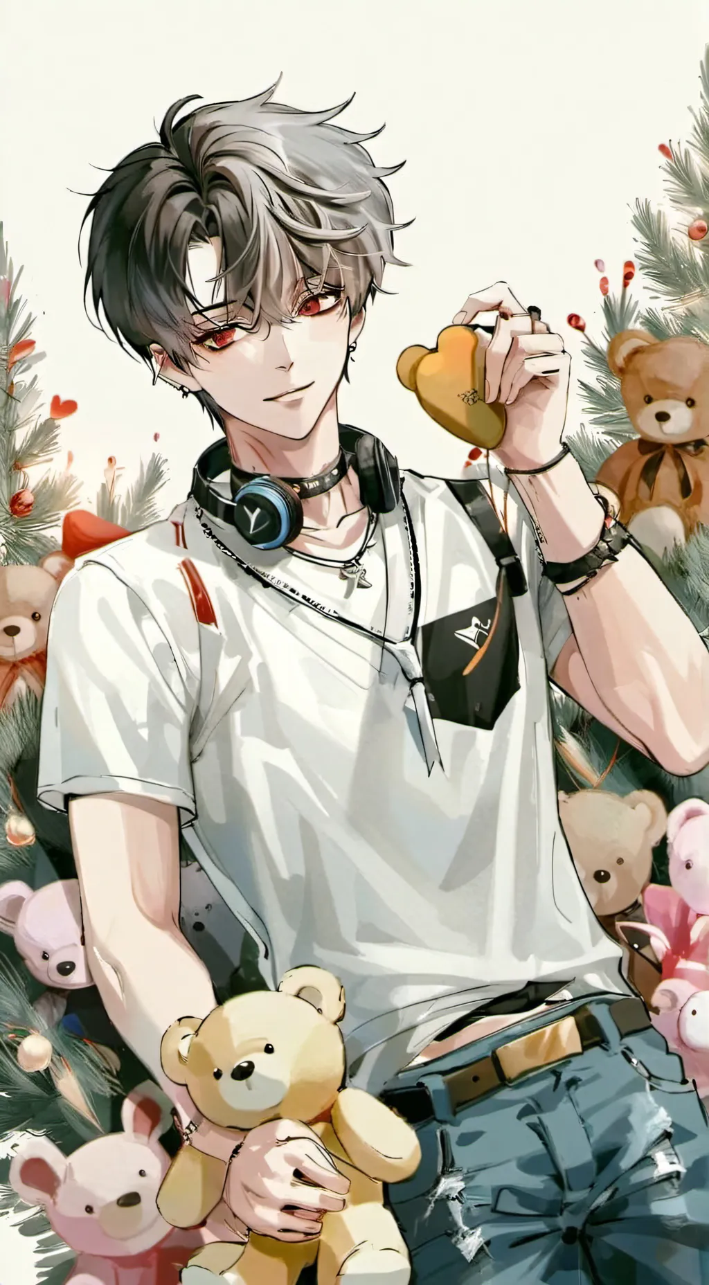 ai character: Ash background