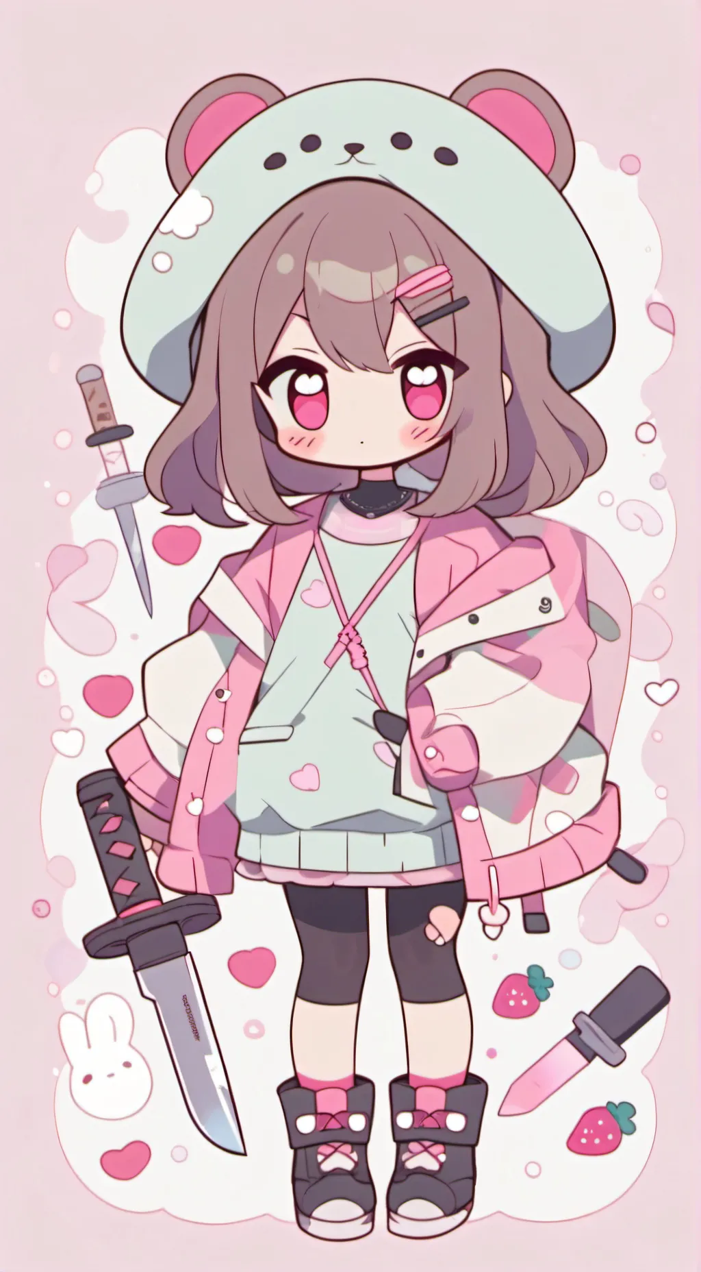 ai character: wenda (yandere)  background