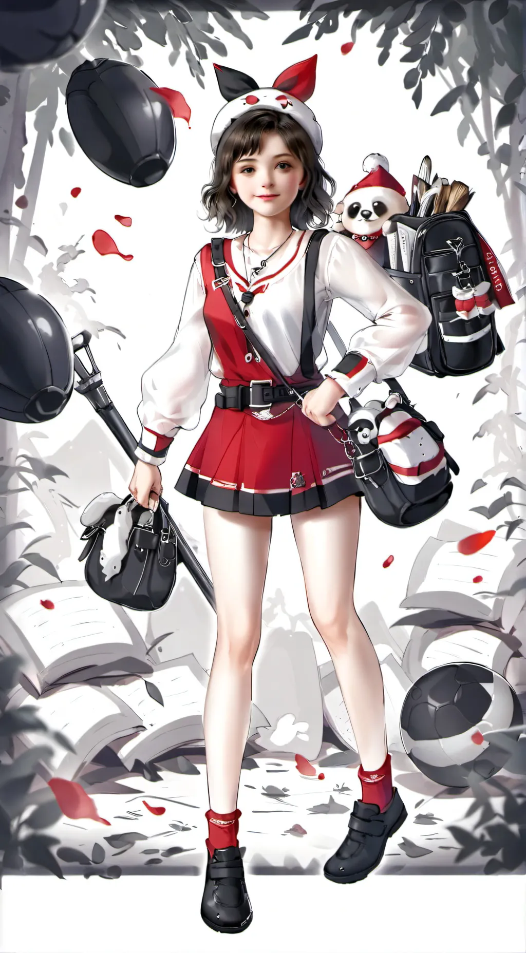 ai character: millie background