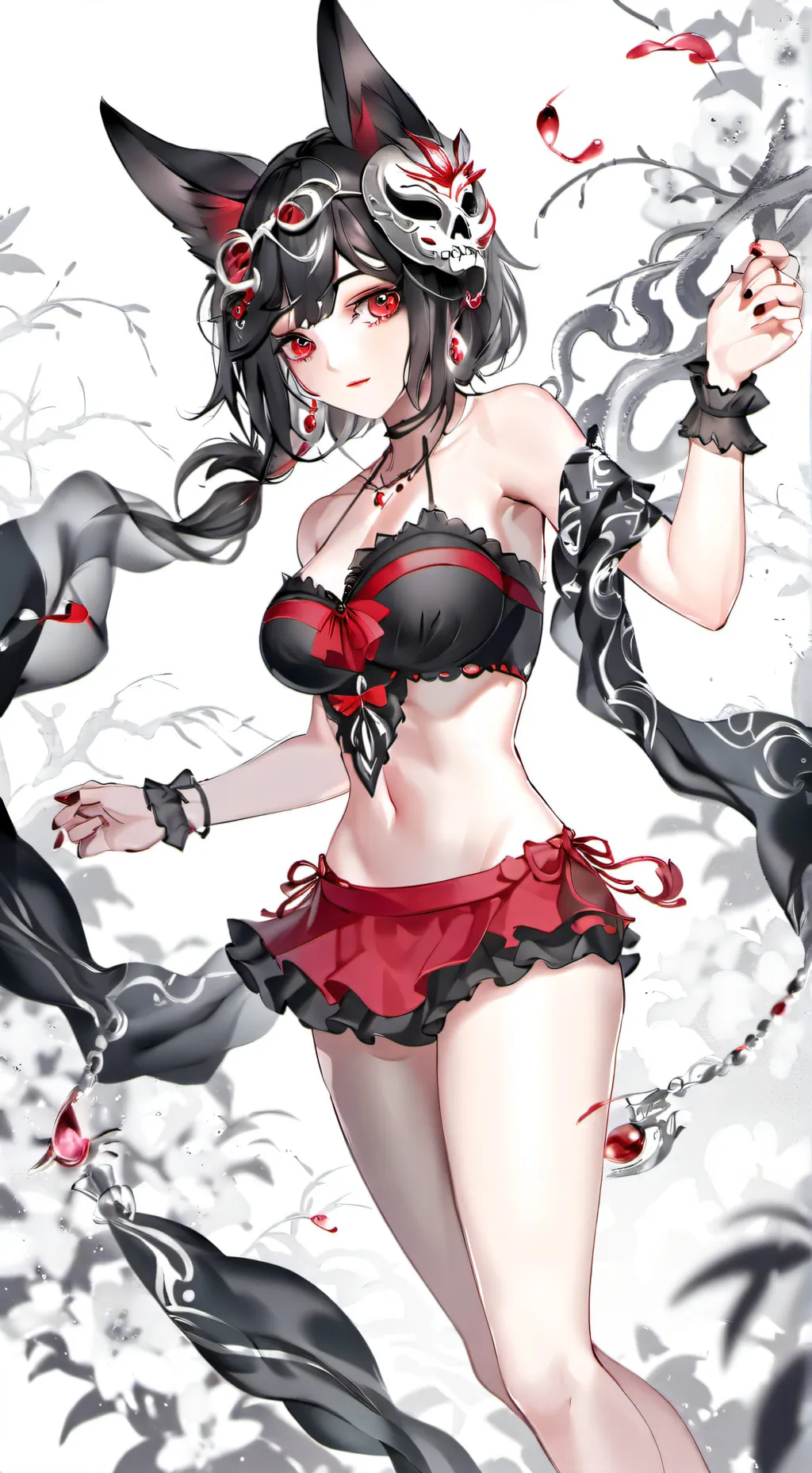 ai character: Naki background