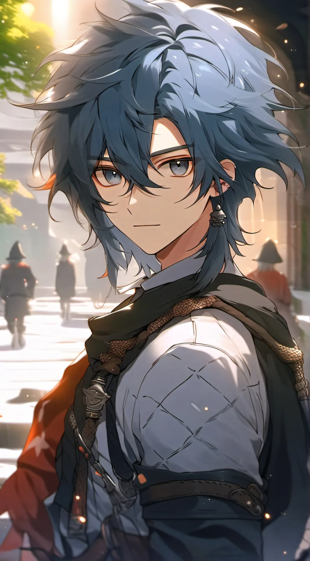 ai character: estoy aburrida 😒  background