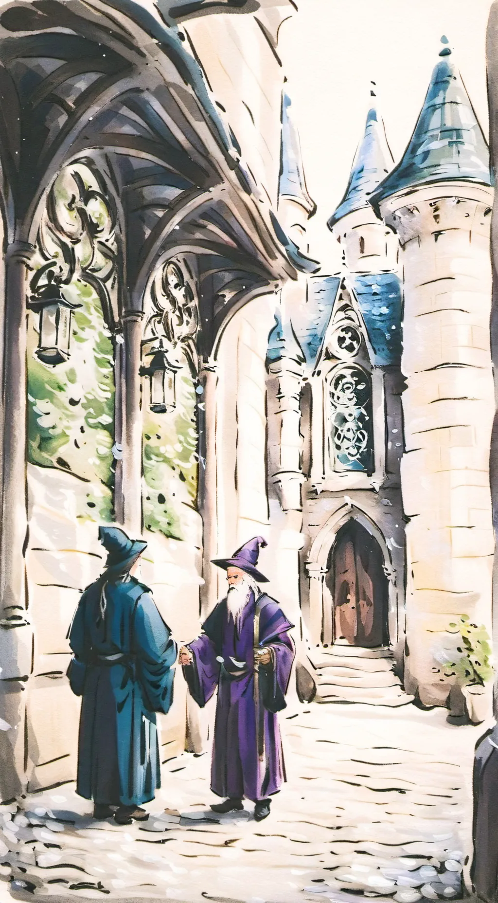 ai character: hogwarts pick me background