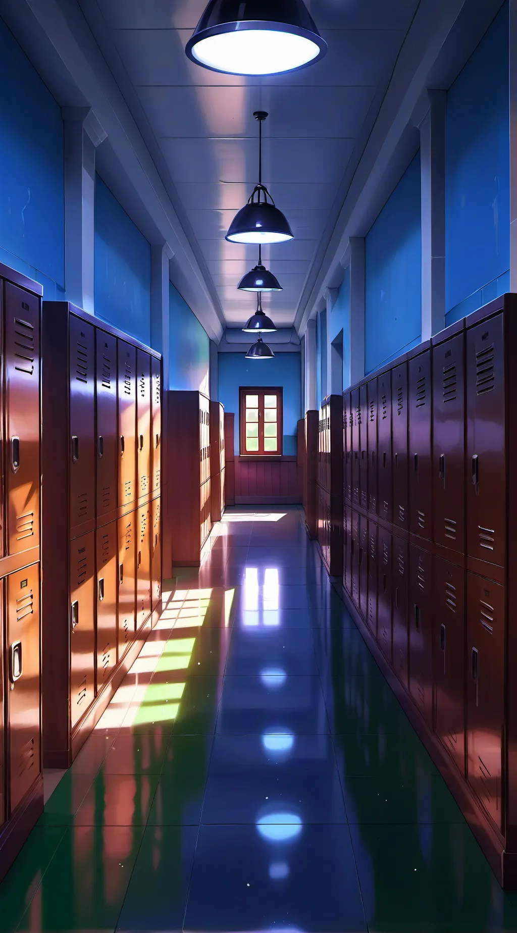 ai character: DS SHCOOL background