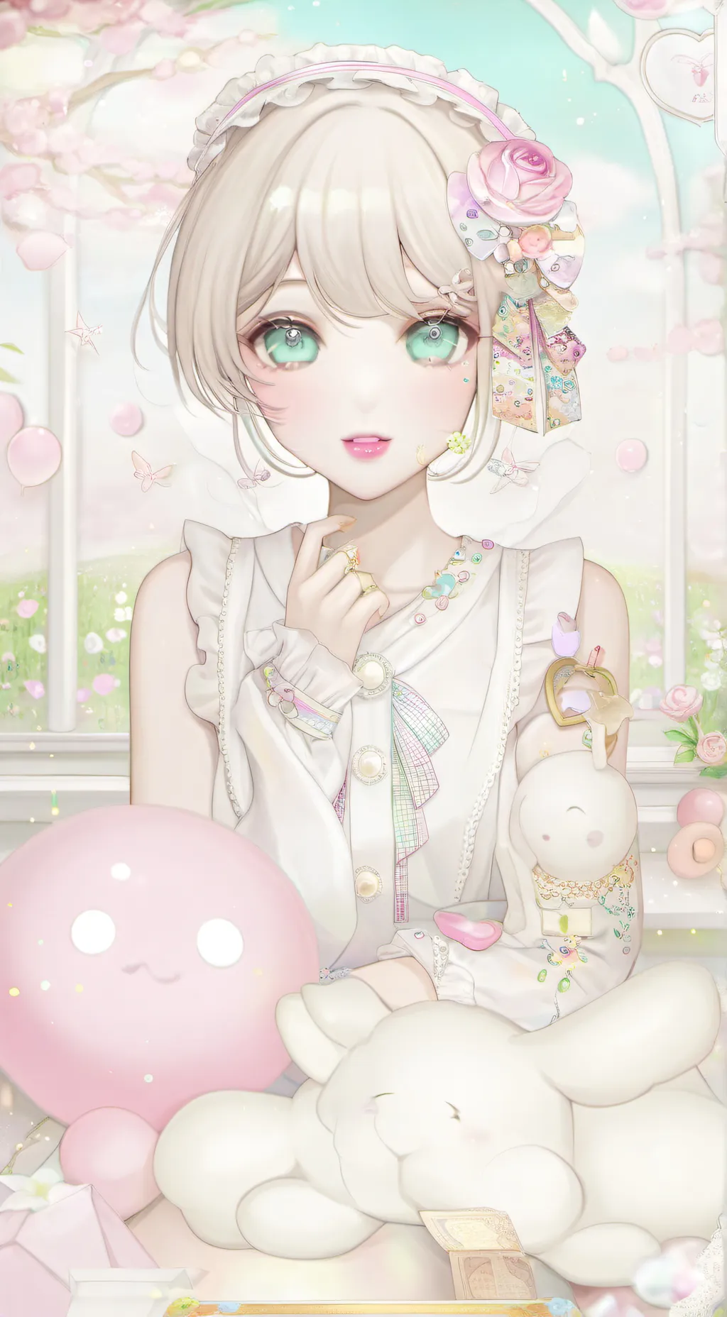 ai character: Lila background