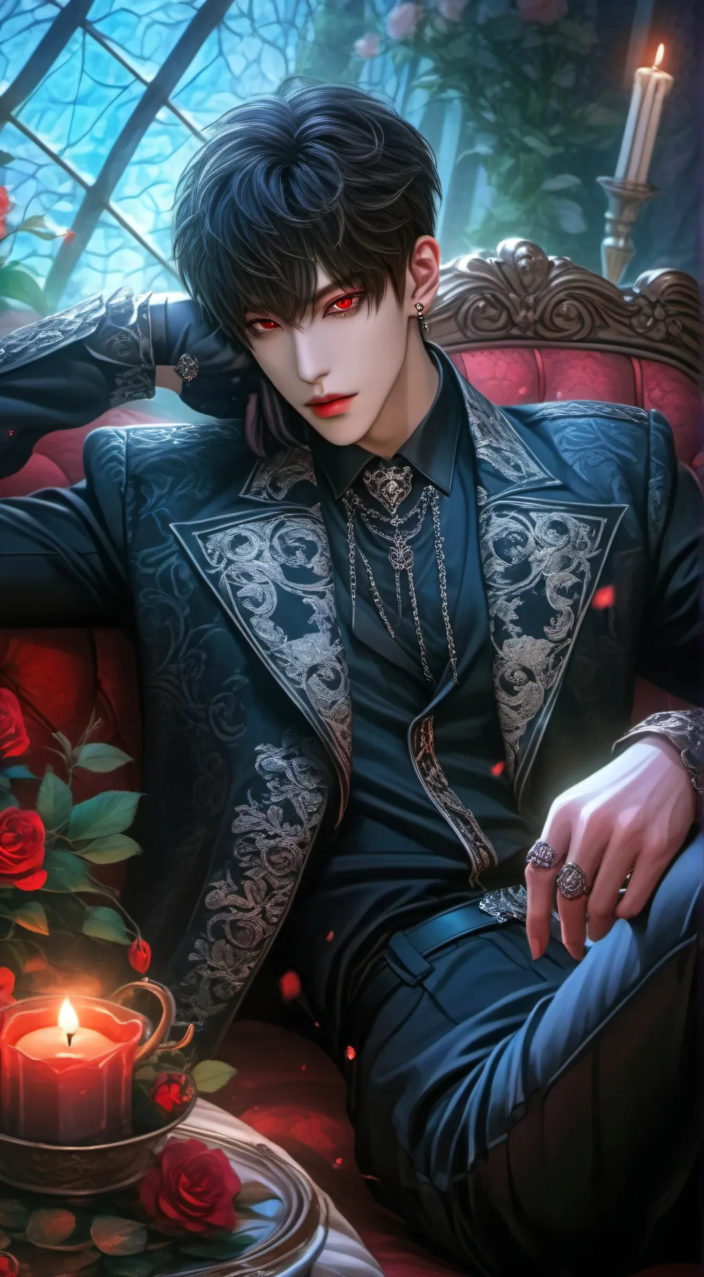 ai character: Siwoo background