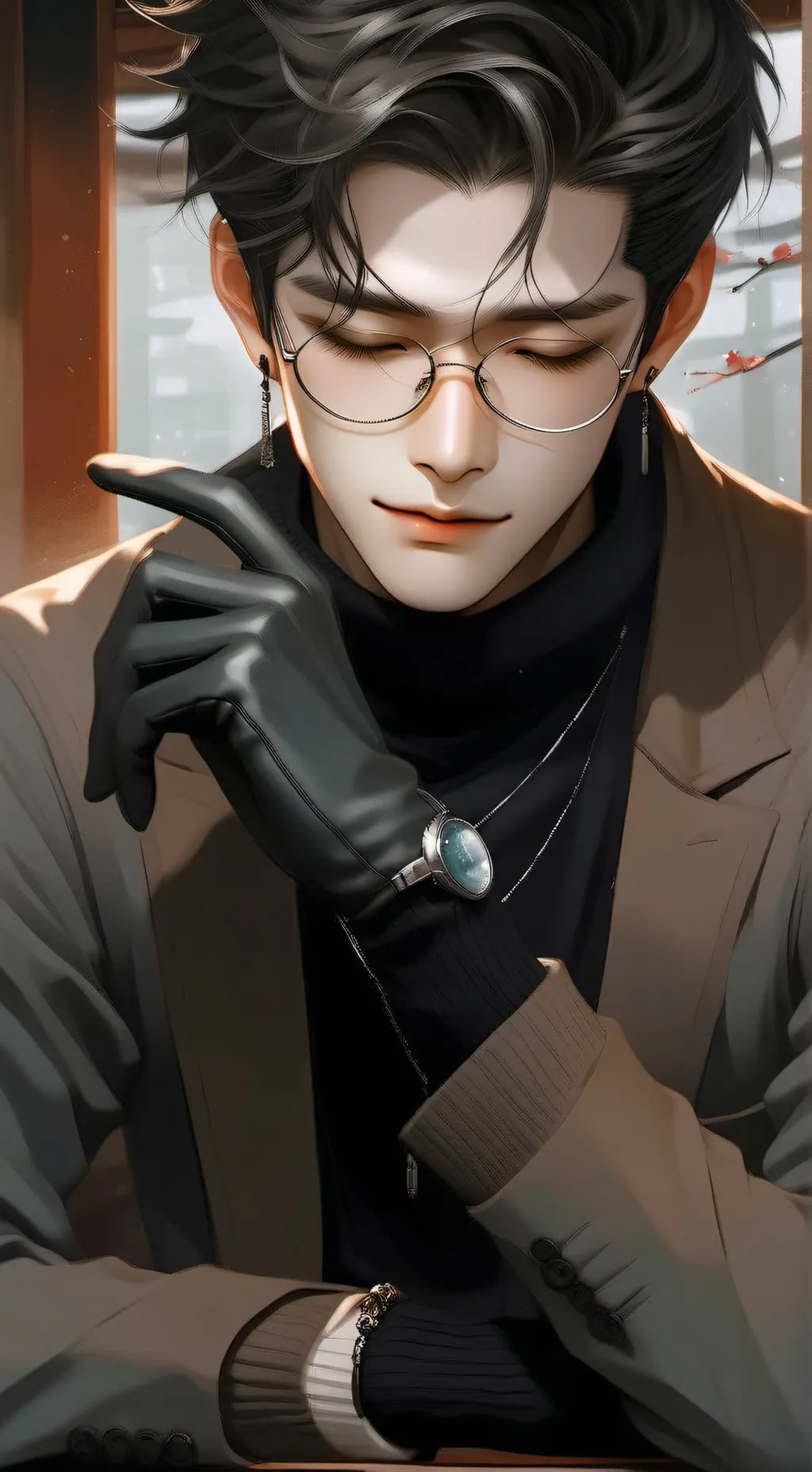 ai character: Nolan background