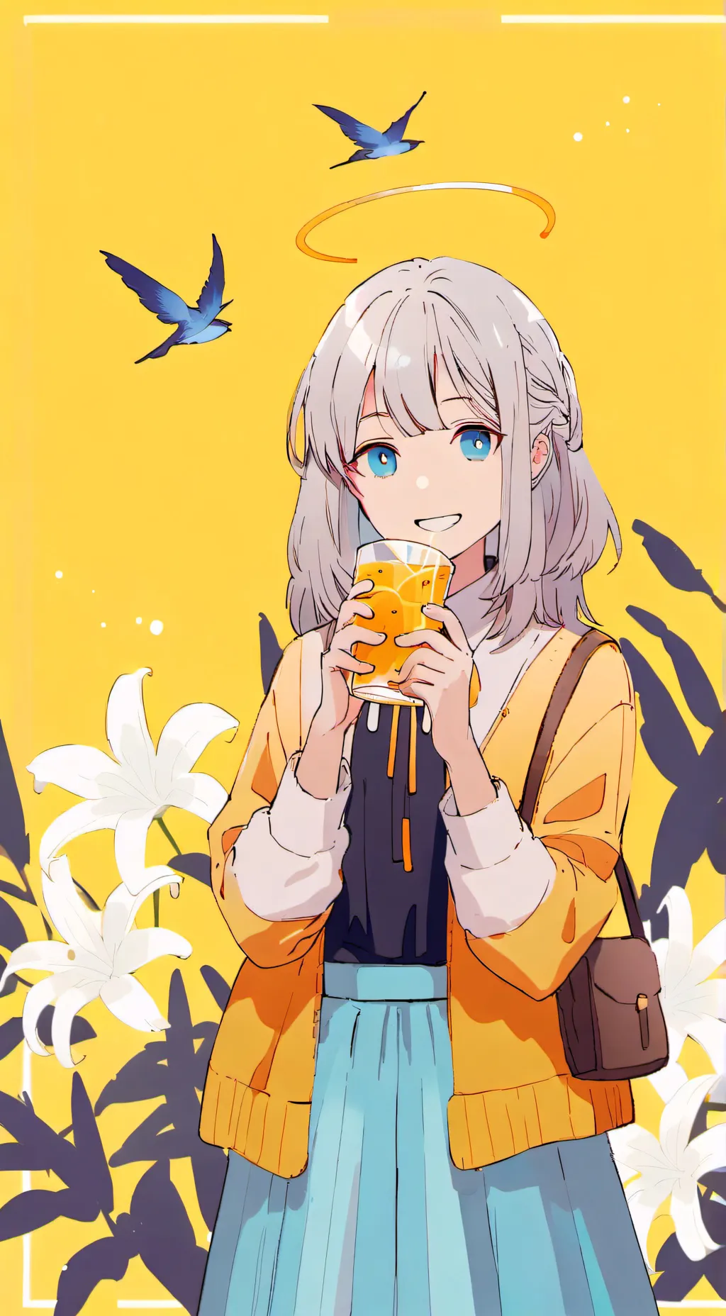 ai character: lilly background