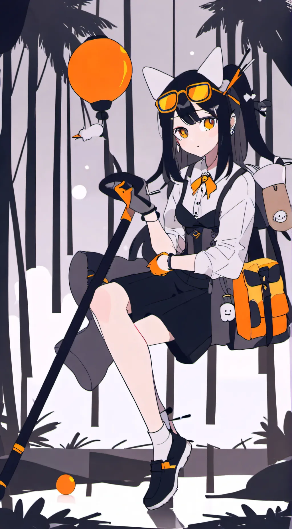 ai character: Lila background