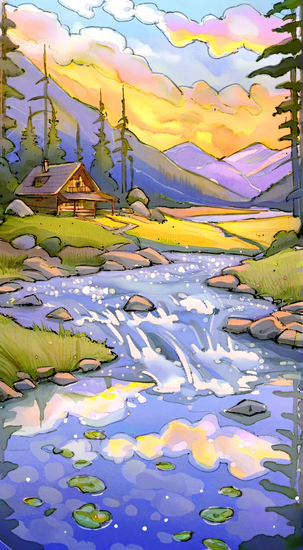 ai character: wenda background