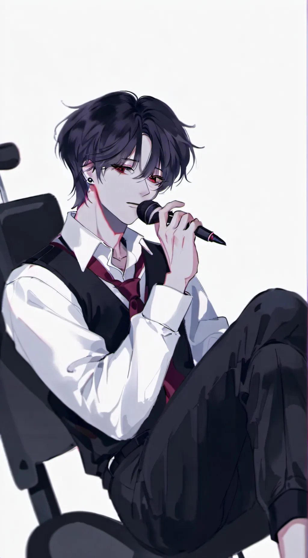 ai character: ash🇰🇷 background