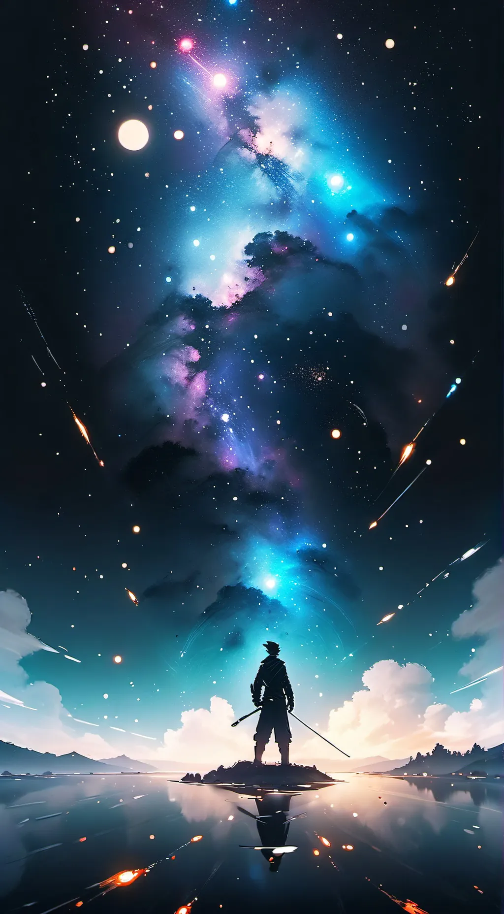 ai character: dios mujer  background