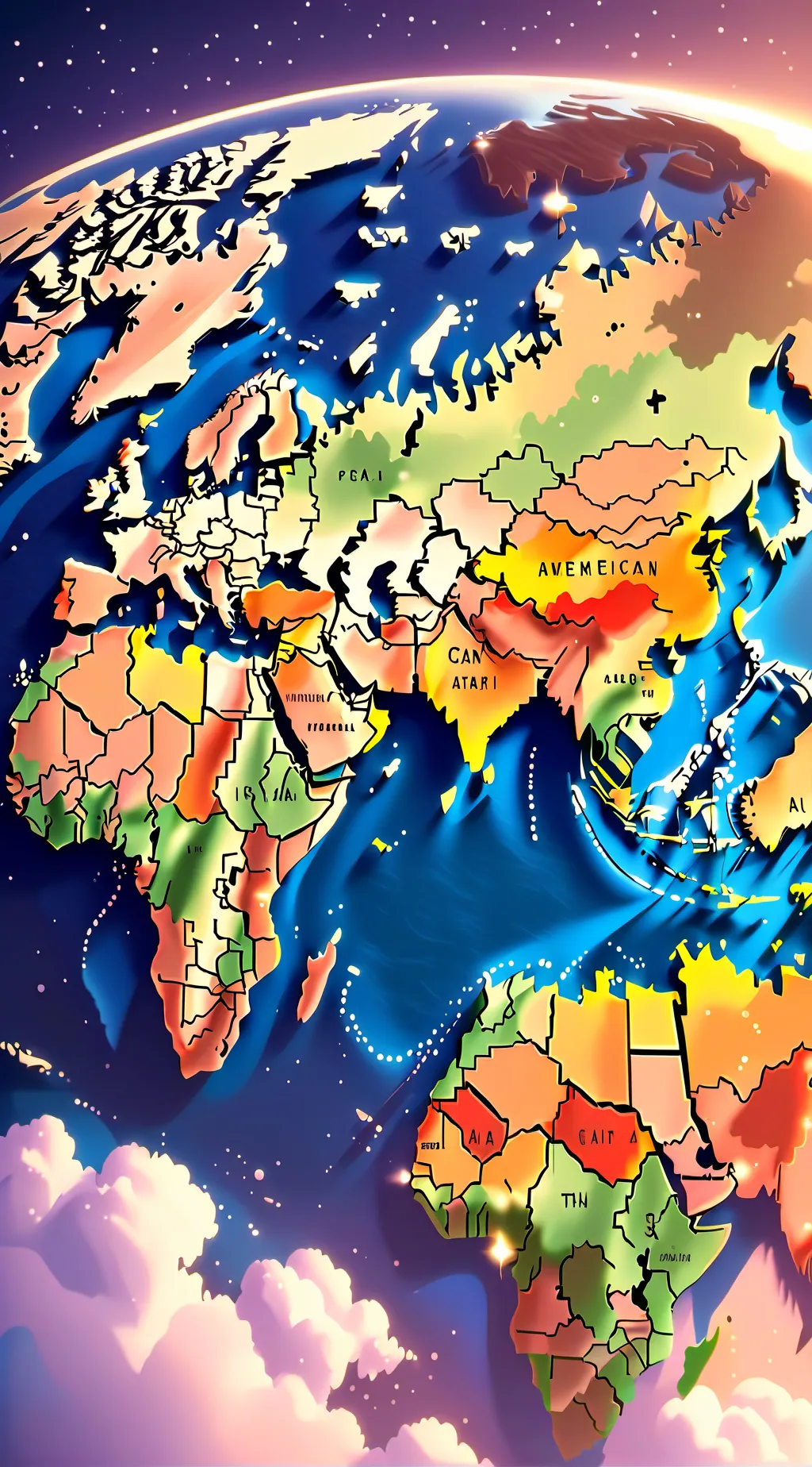 ai character: Country humans background
