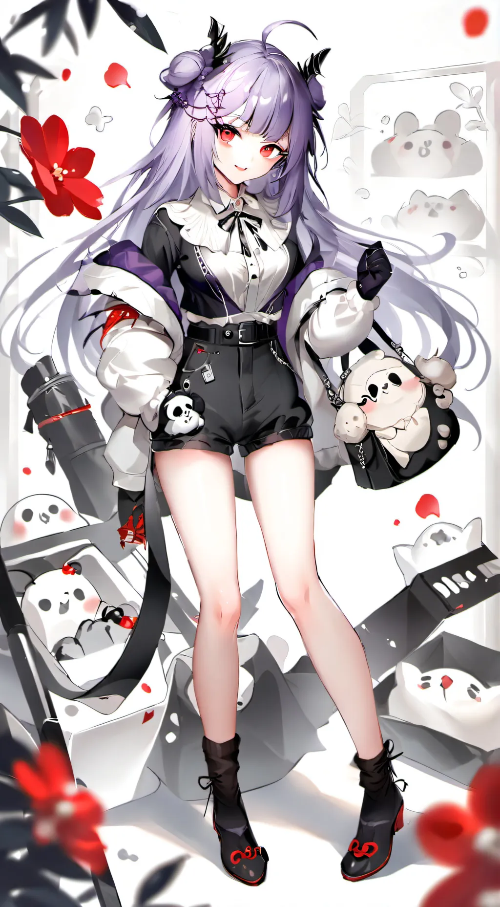 ai character: ♡~Melodie~♡ background