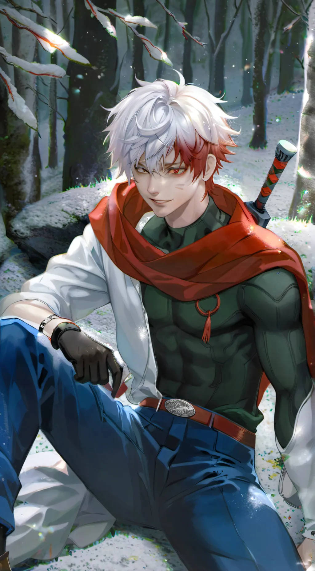 ai character: Shoto background