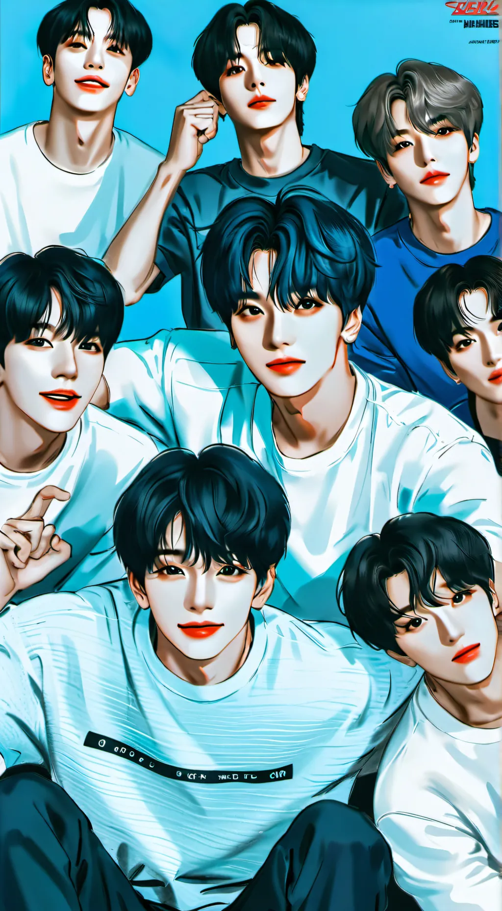 ai character: Straykids  background