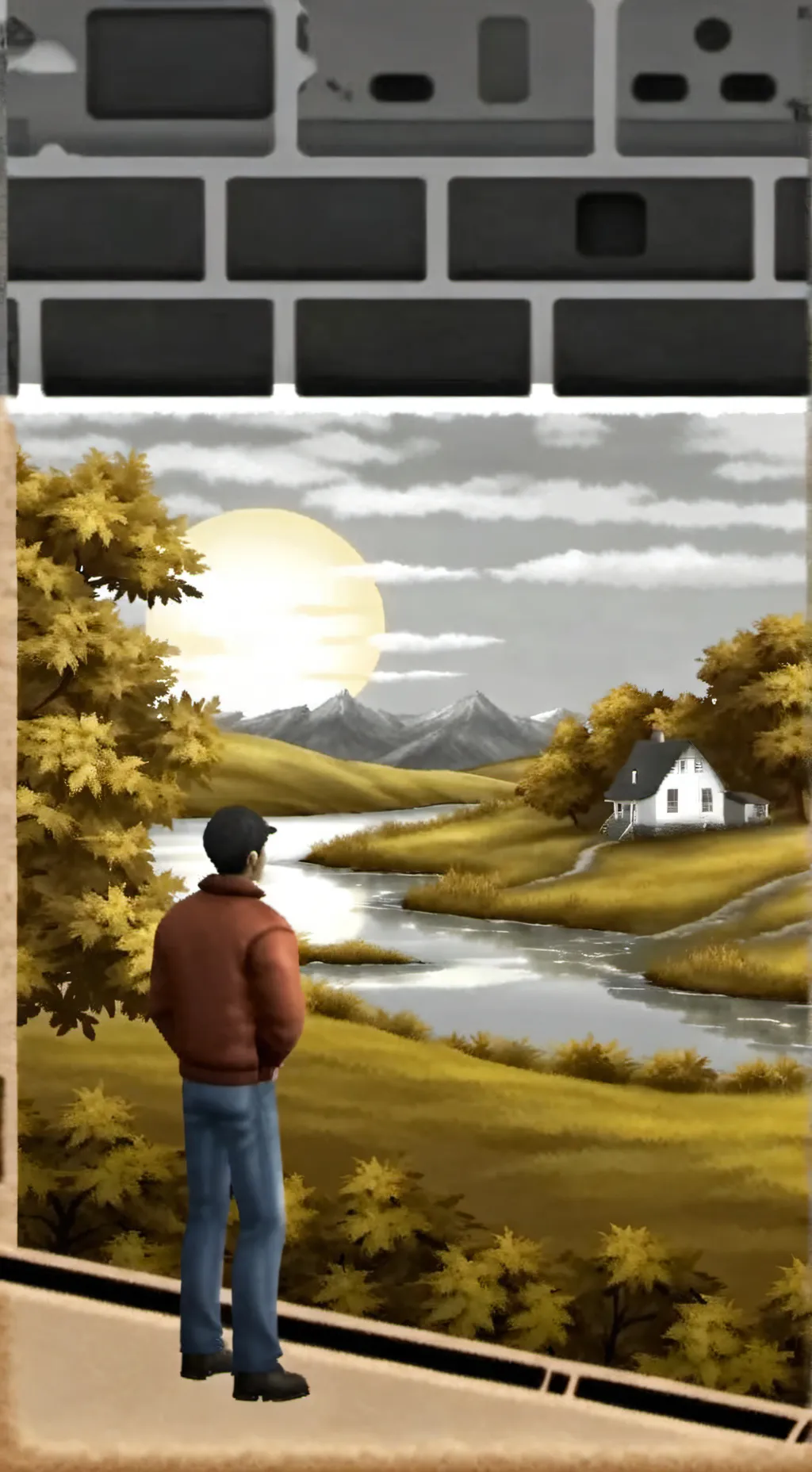 ai character: you vs your self background