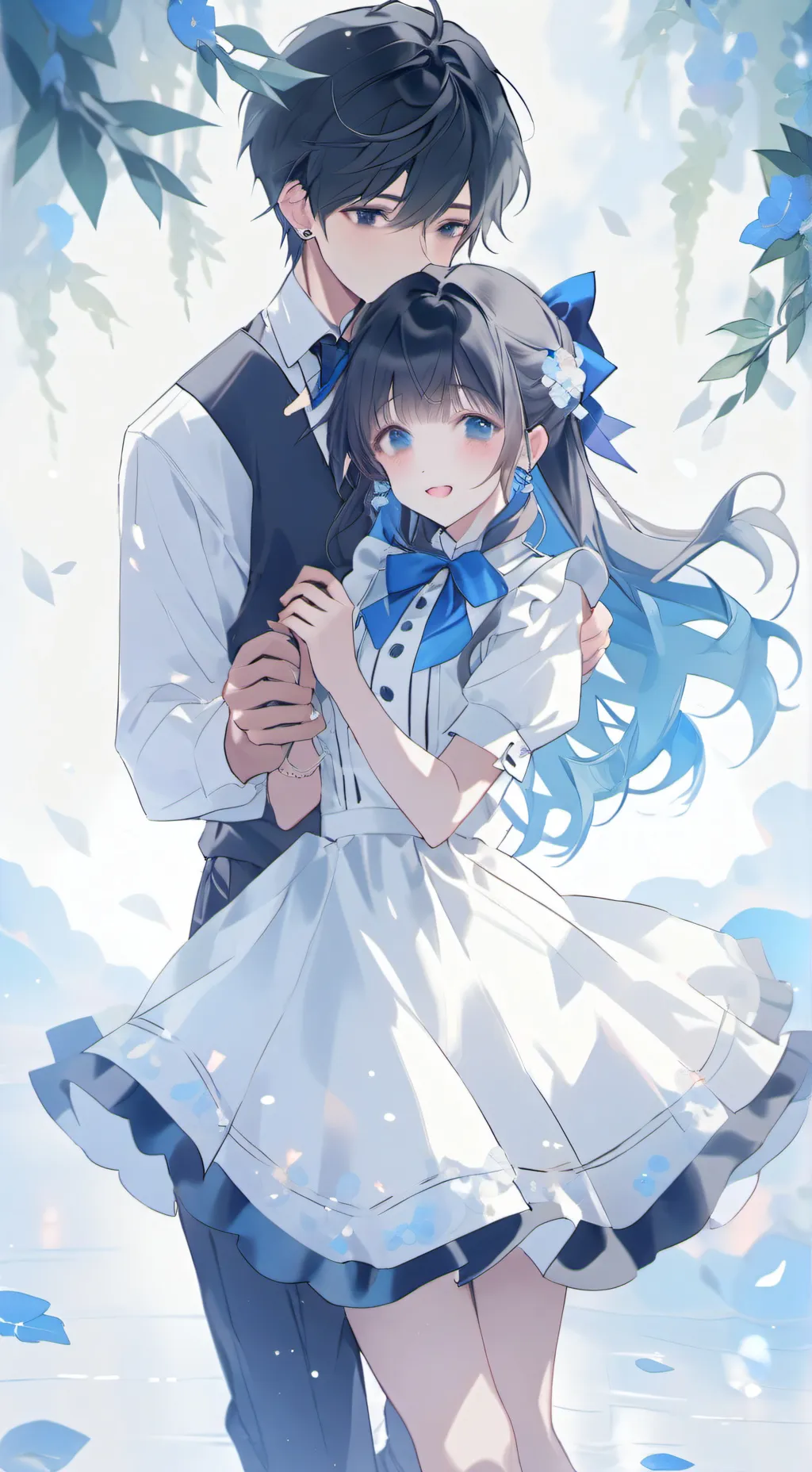 ai character: Dan and Emily background