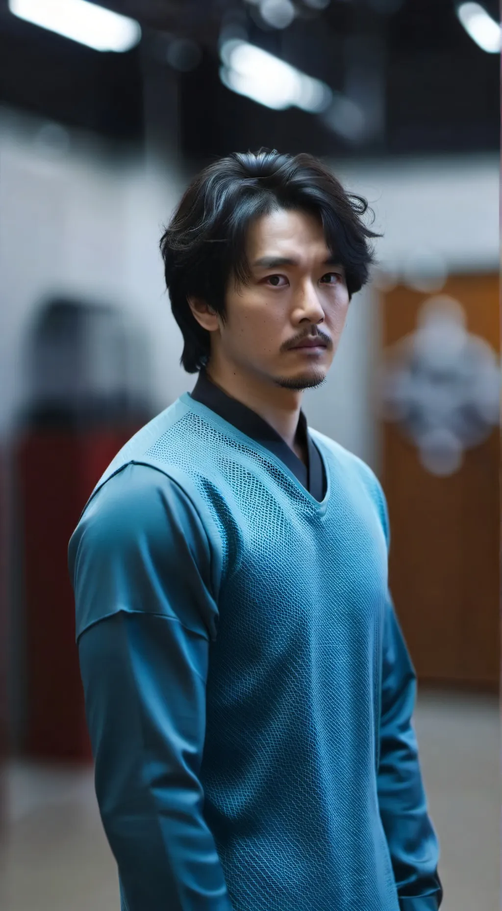 ai character: Squid Game background