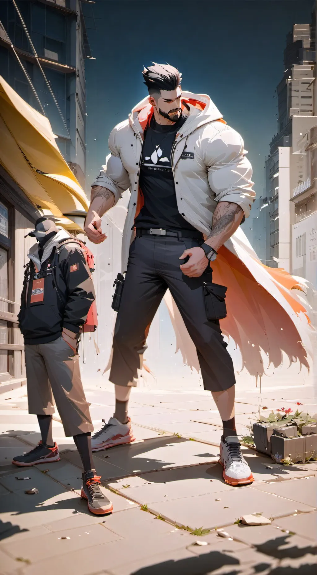 ai character: muscl infection  background