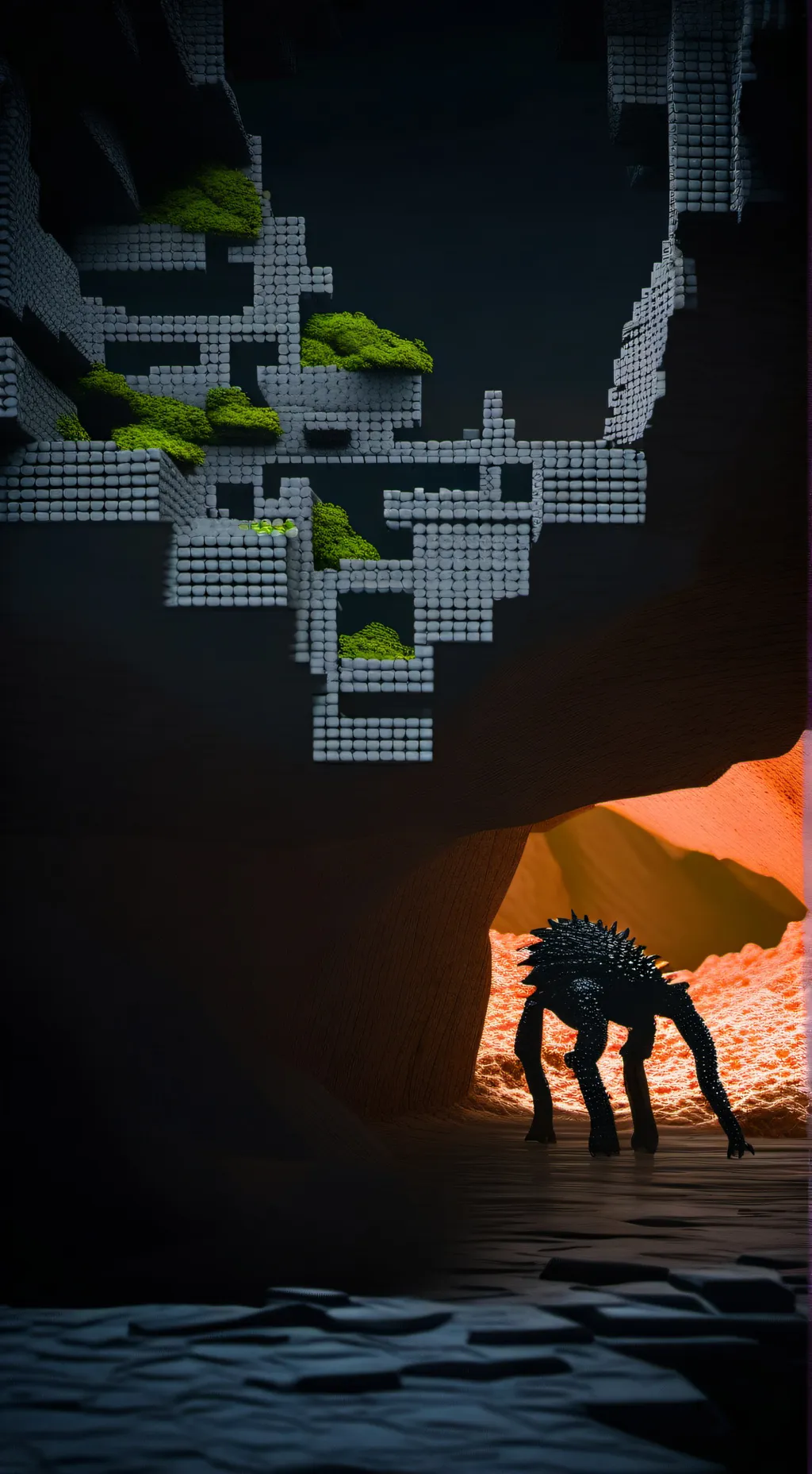 ai character: Gran Caverna (MNC) background