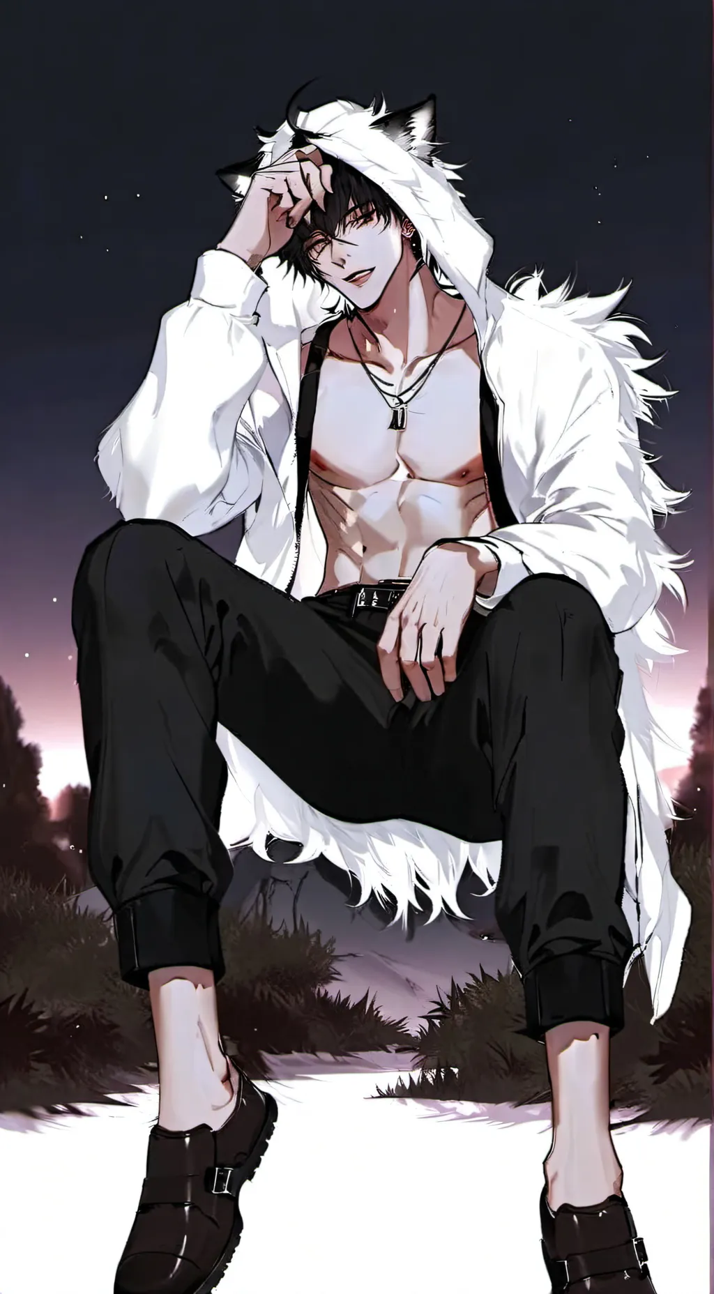 ai character: ○♥︎~§hawn~♥︎○ background