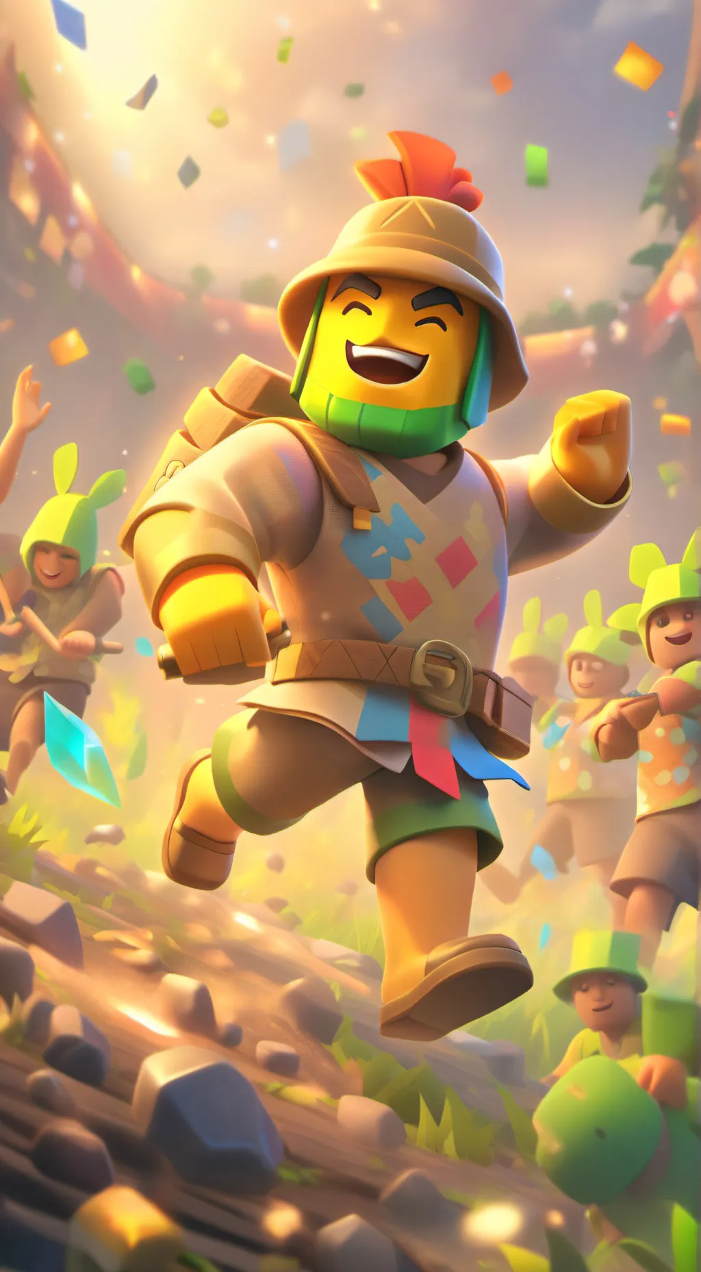 ai character: Roblox 💅 background