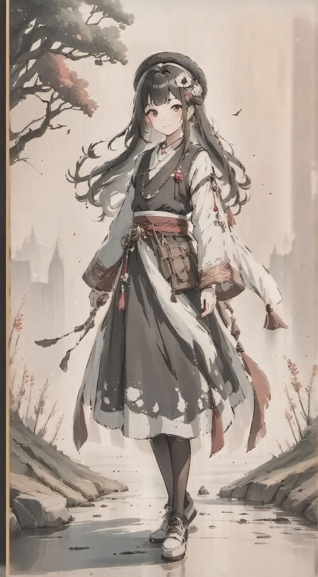 ai character: harcèlement background