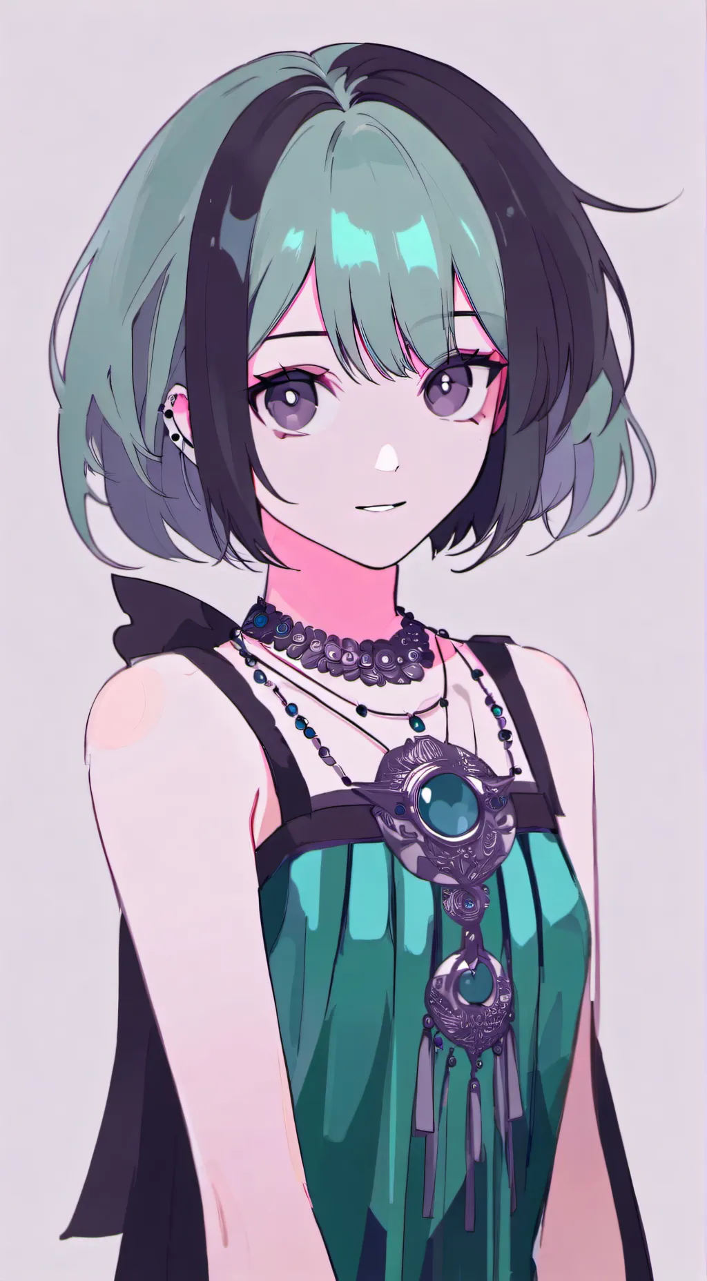 ai character: ★Mina West★ background