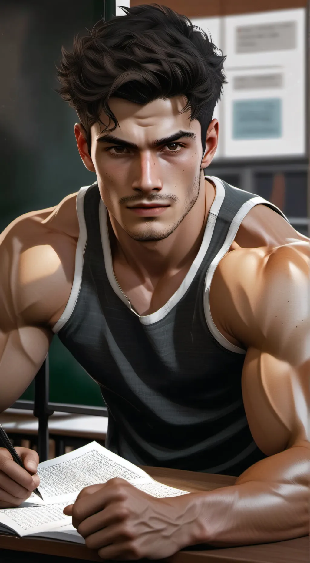 ai character: Diego background