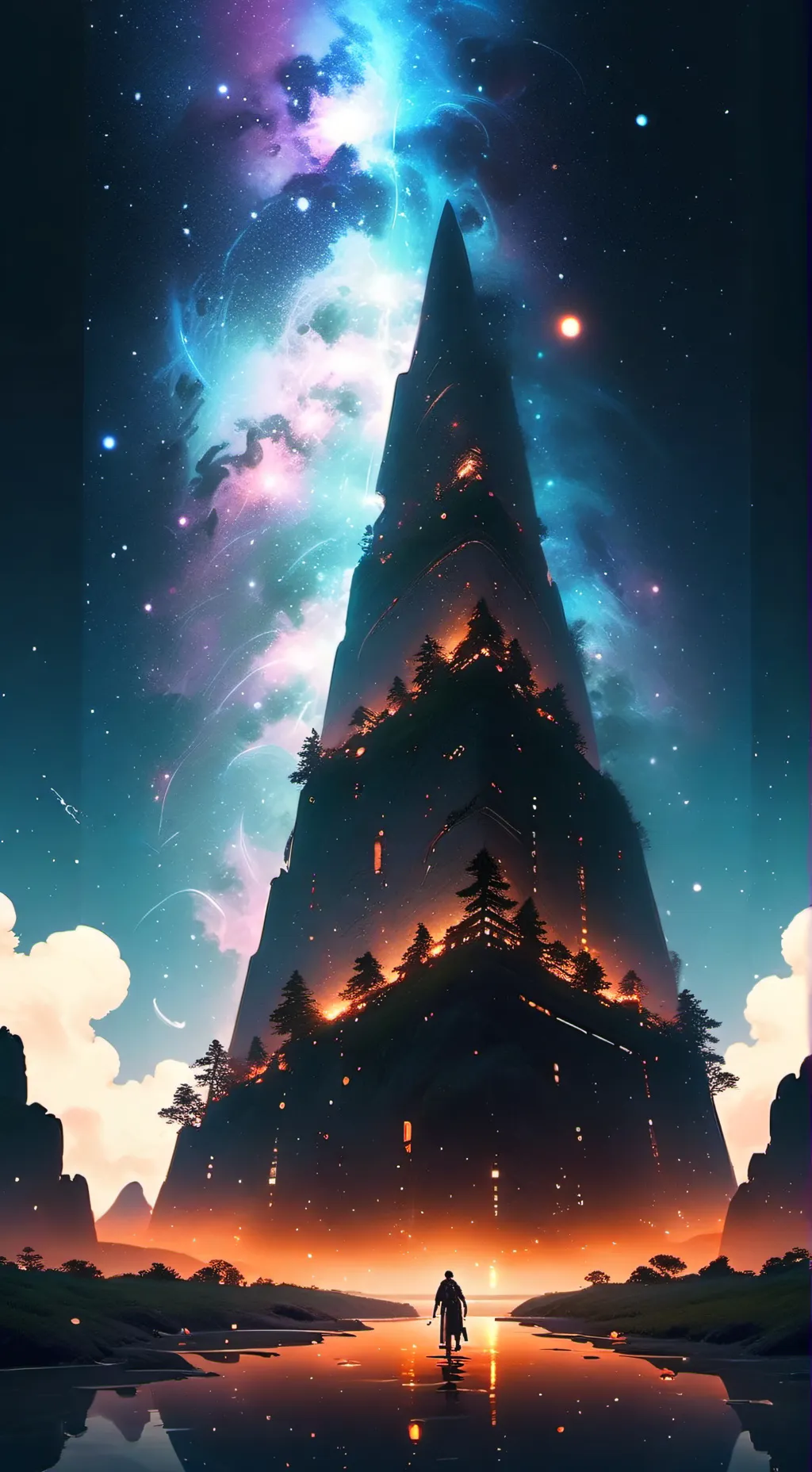 ai character: mha x everything  background